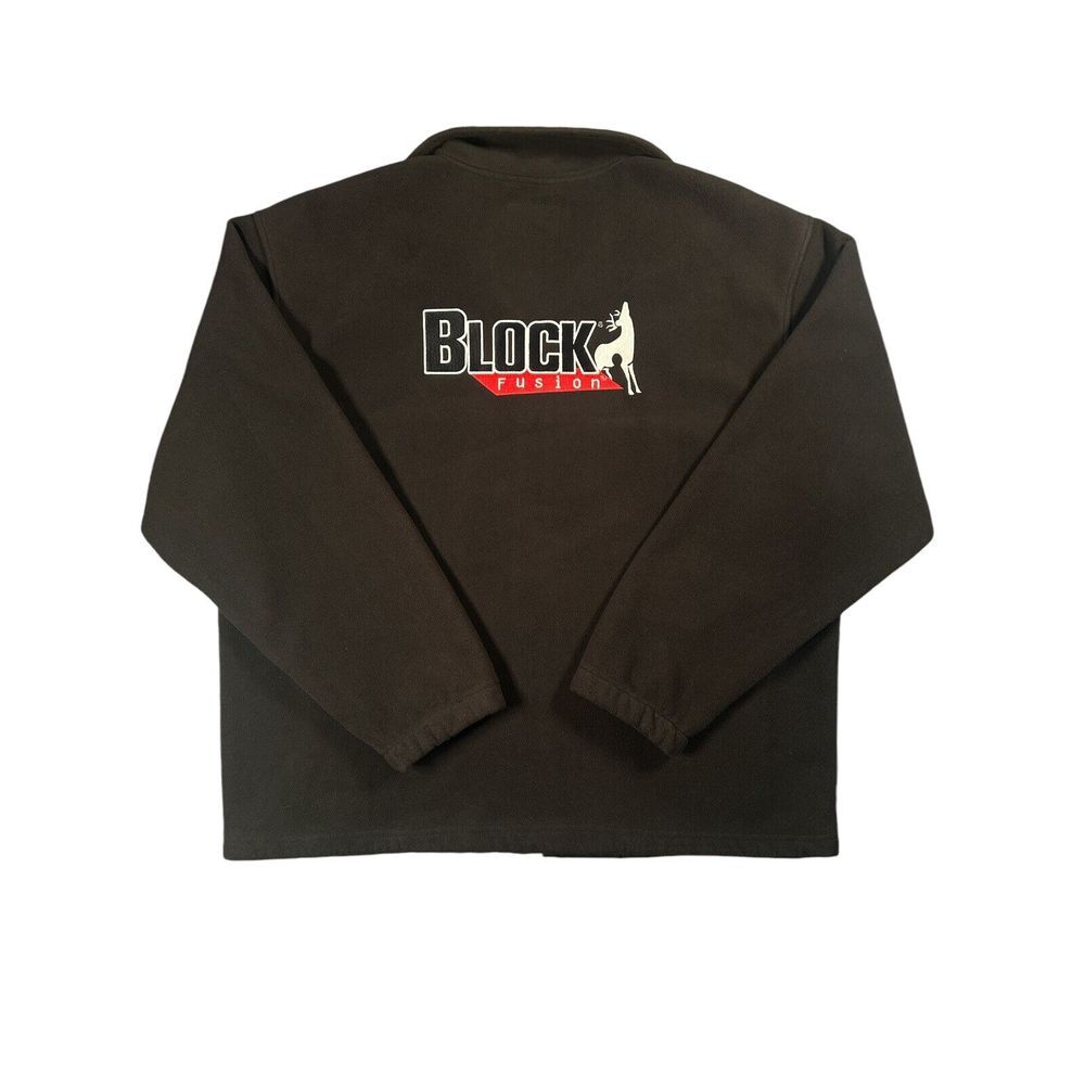 Rage Broadhead Block Fusion Jacket Fleece Hunting Bowhunter Men Sz L Heavy Poly‎ - Picture 3 of 12